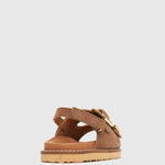 HUNTER INFANT Buckle Detail Leather Sandals