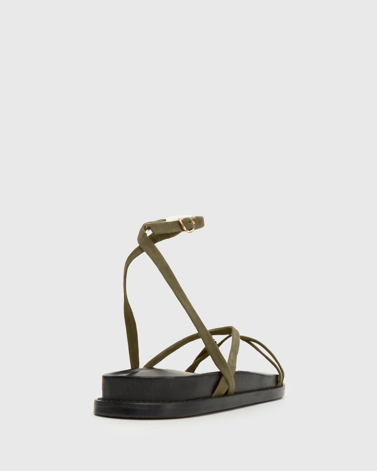 PALM Leather Strappy Footbed Sandals