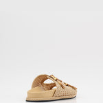 ZOYA Raffia Slide Sandals