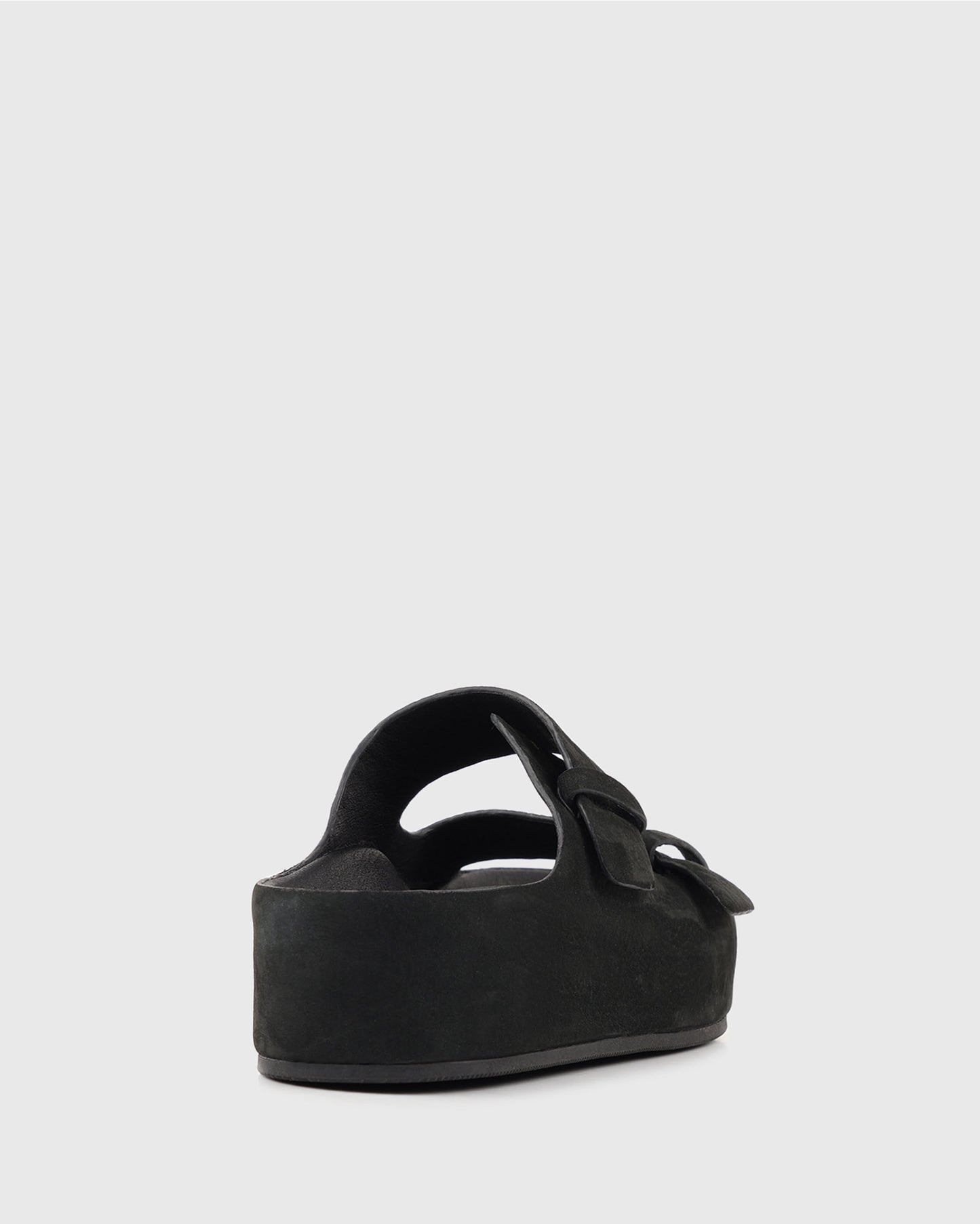 SAMIRA Nubuck Flatform Slides