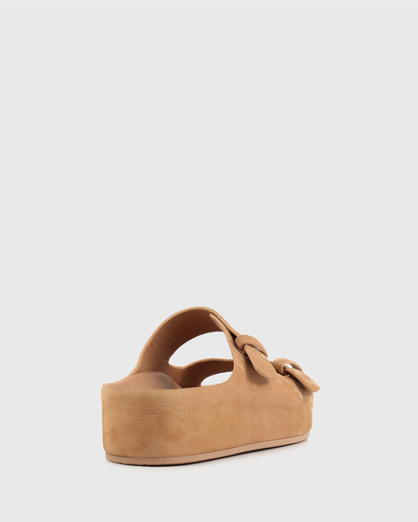 SAMIRA Nubuck Flatform Slides