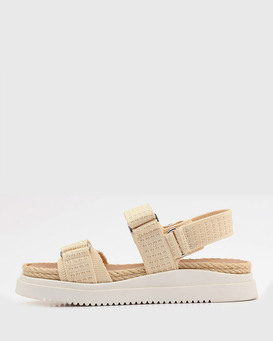 TINY Leather Flatform Sandals