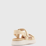 TINY Leather Flatform Sandals