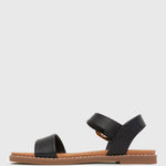 Wider Fit ATLANTA Vegan Flat Sandals