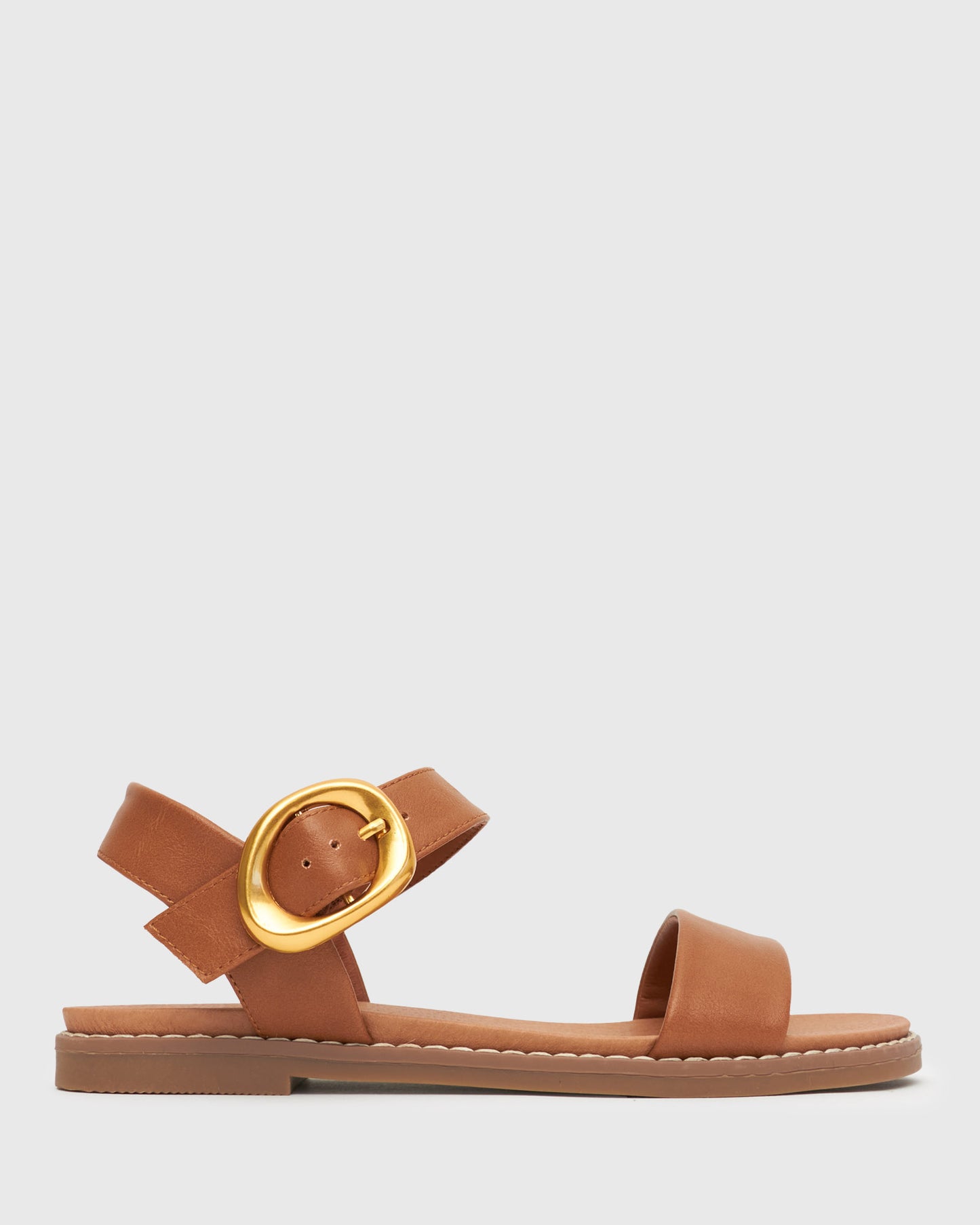 Wider Fit ATLANTA Vegan Flat Sandals