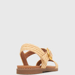 Wider Fit ATLANTA Vegan Flat Sandals