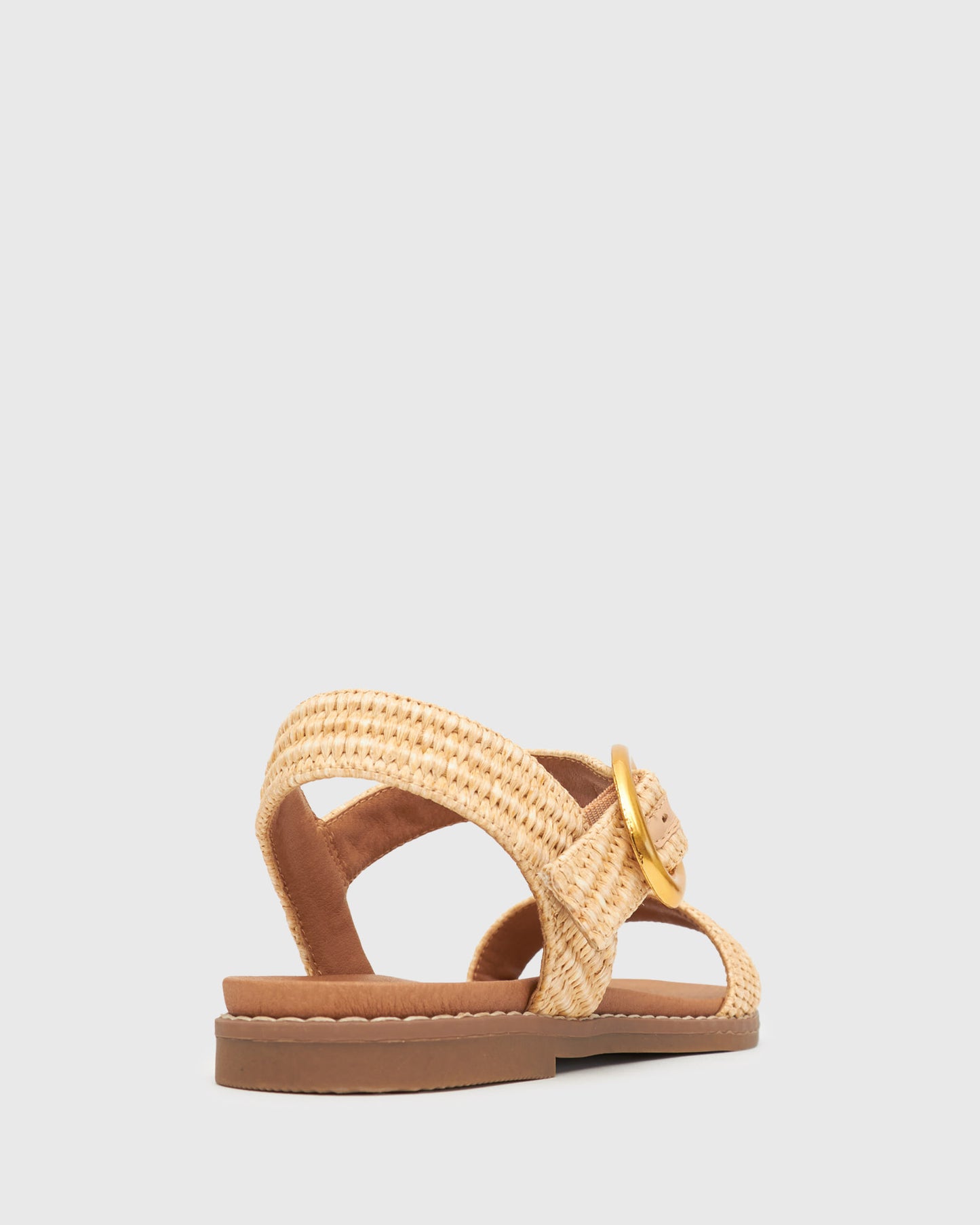 Wider Fit ATLANTA Vegan Flat Sandals