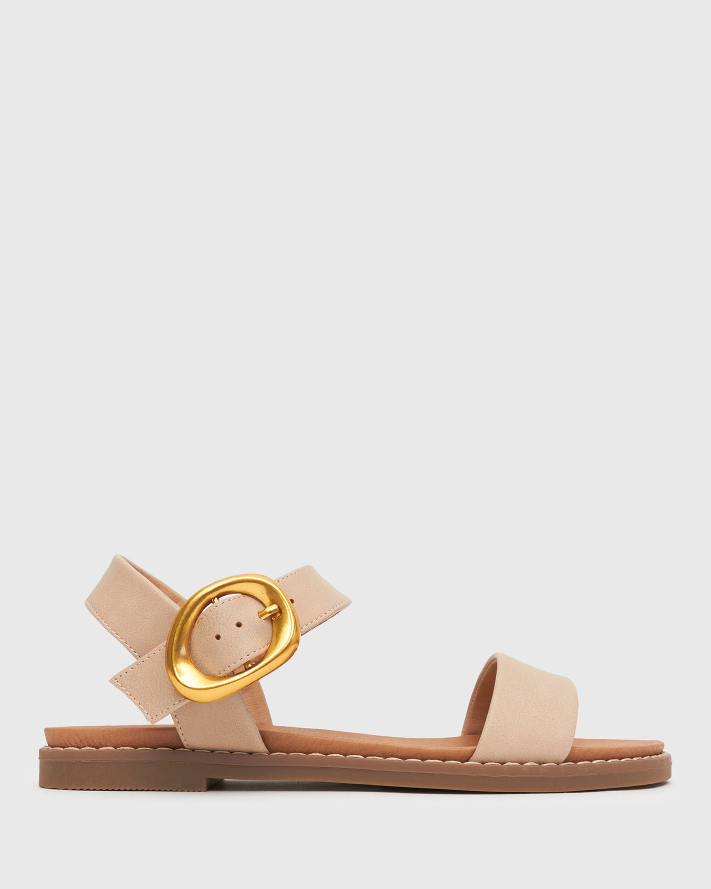 Wider Fit ATLANTA Vegan Flat Sandals