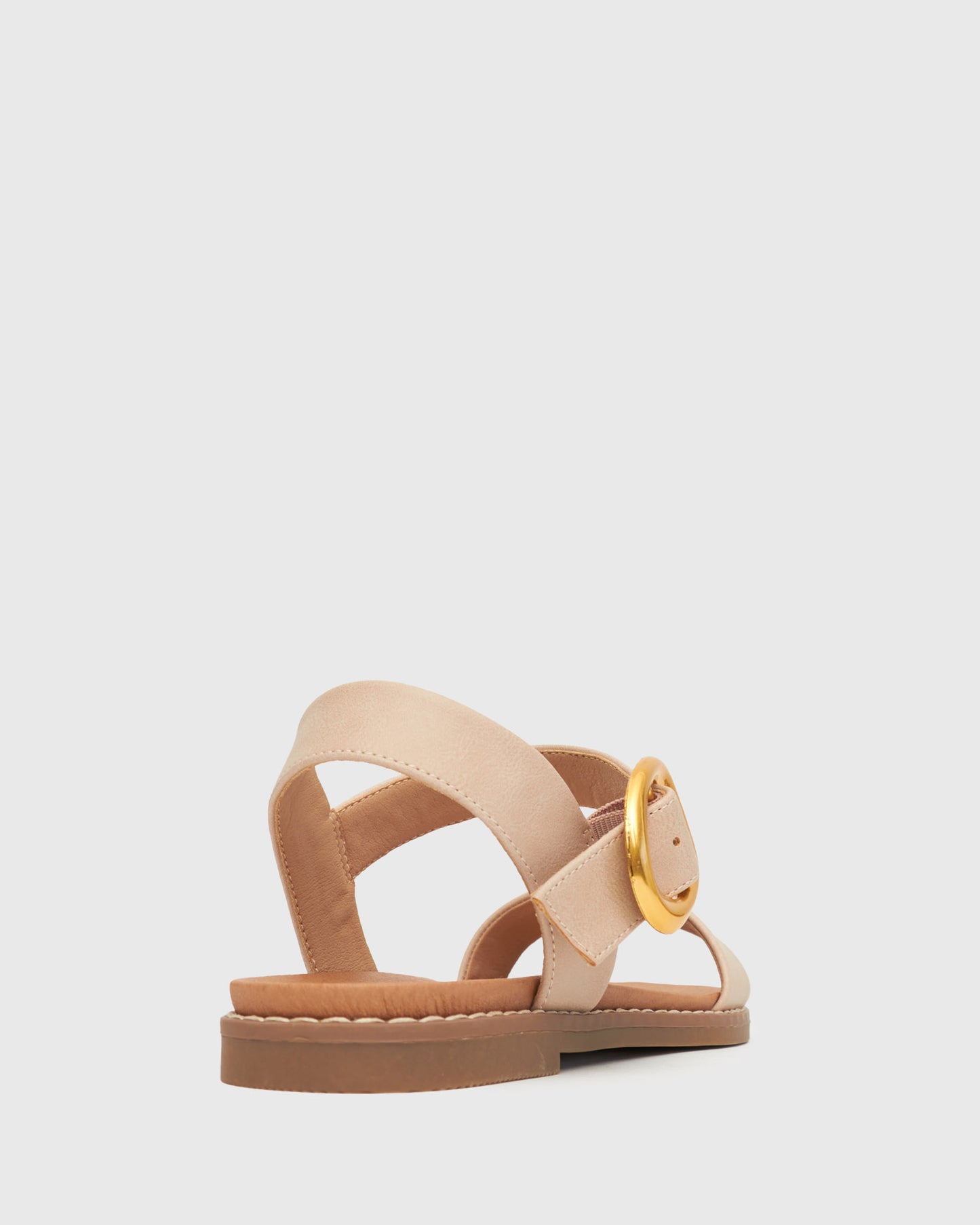 Wider Fit ATLANTA Vegan Flat Sandals