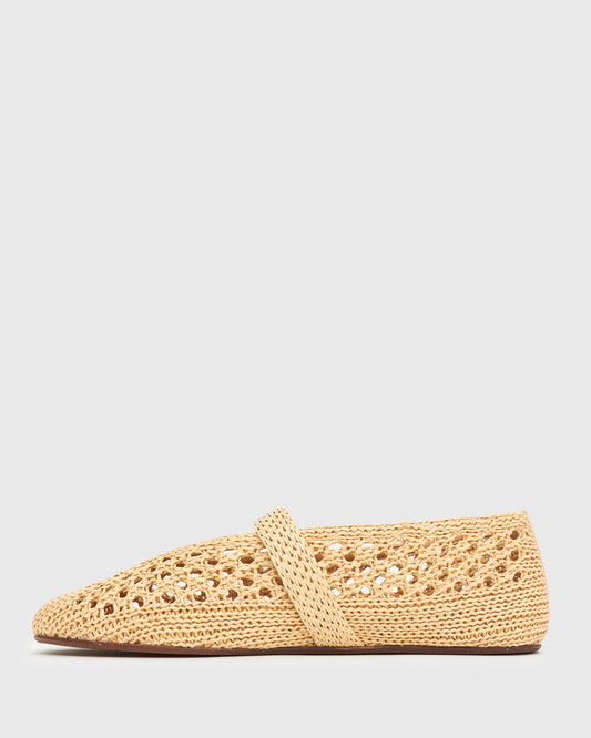 ALANA Raffia Ballet Flats