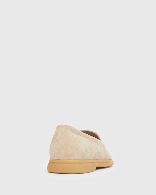 JENNY Suede Leather Loafers