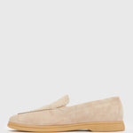 JENNY Suede Leather Loafers