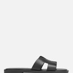 VIV Leather Flat Sandals