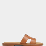 VIV Leather Flat Sandals