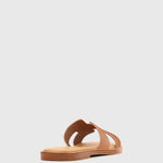 VIV Leather Flat Sandals