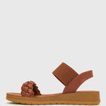 Wider Fit RYKER Vegan Braided Strap Sandals