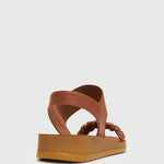 Wider Fit RYKER Vegan Braided Strap Sandals