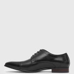 MATTY Leather Cap Toe Derby Shoes