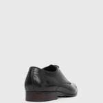 MATTY Leather Cap Toe Derby Shoes