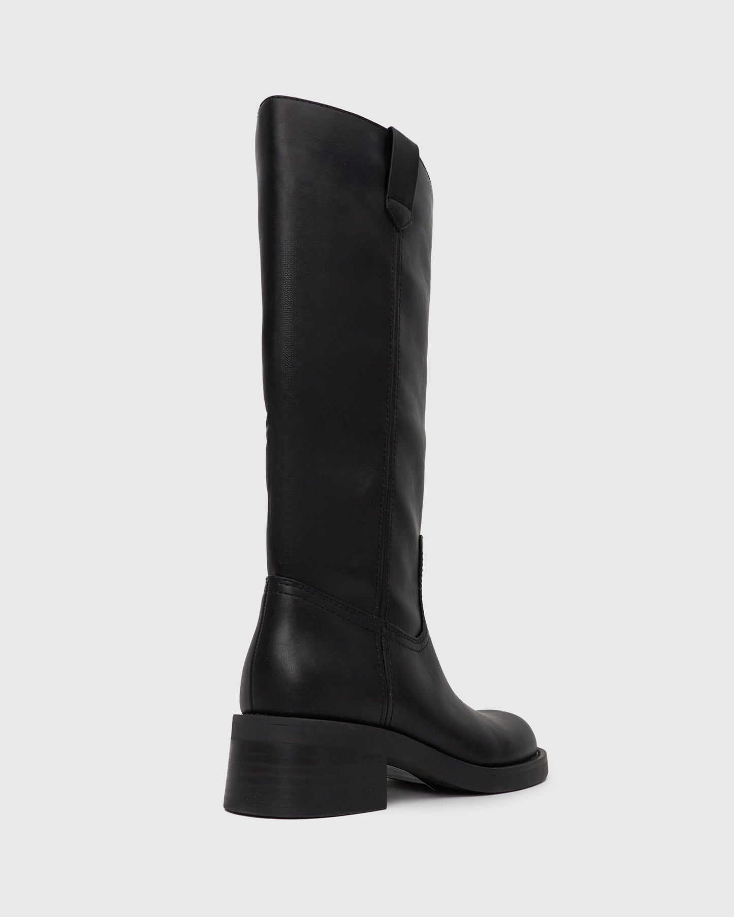 FEAR Stacked Heel Knee Boots