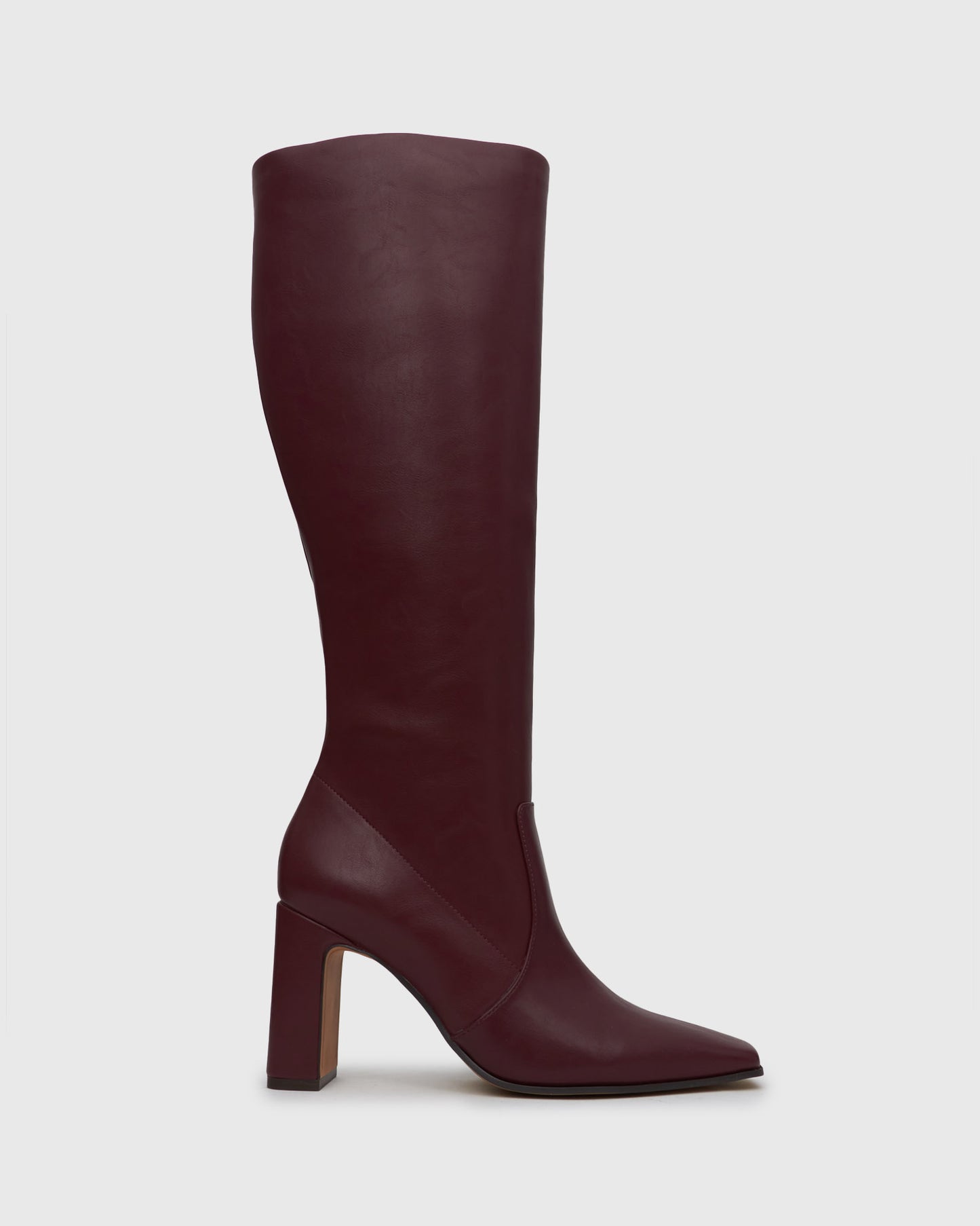 PRE-ORDER FRENCHIE Block Heeled Knee Boots