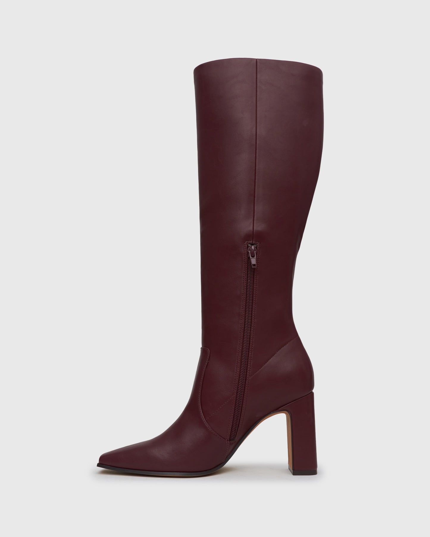 PRE-ORDER FRENCHIE Block Heeled Knee Boots