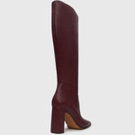 PRE-ORDER FRENCHIE Block Heeled Knee Boots