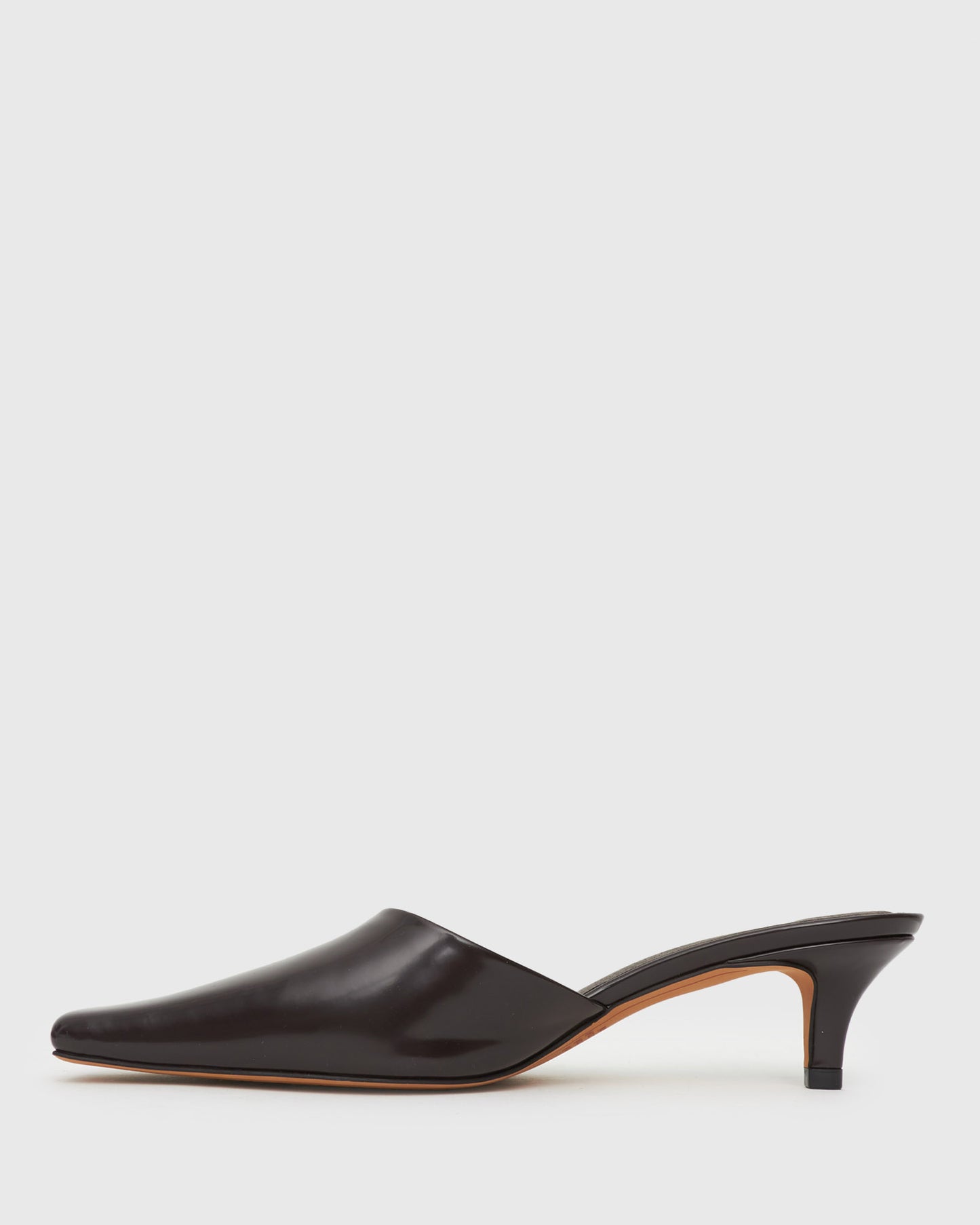 PASCAL Kitten Heel Square Toe Mules