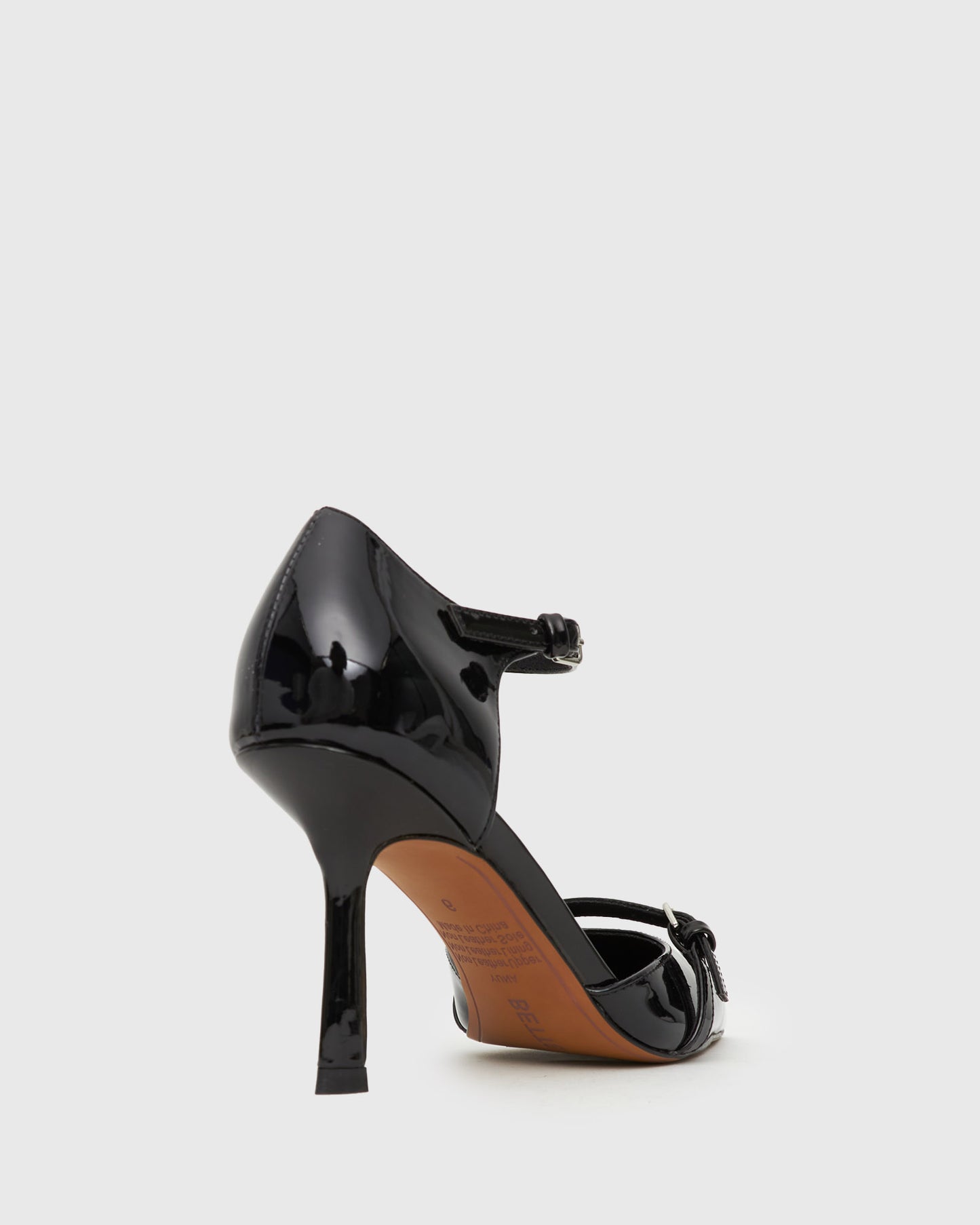 PRE-ORDER YVONNE Ankle Strap Stiletto Point