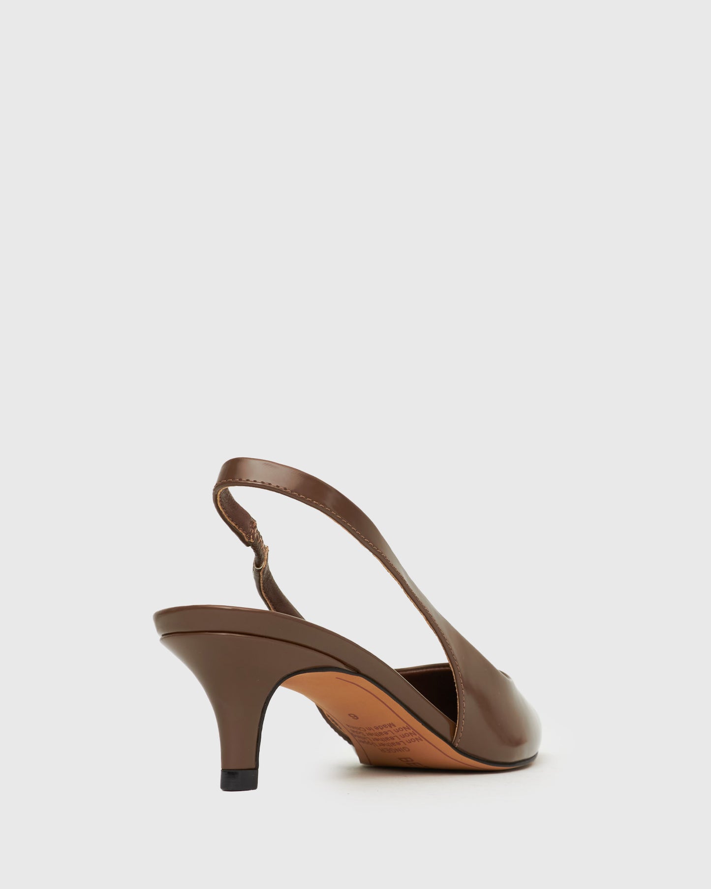 PRE-ORDER GINGER Slingback Kitten Heel Pumps