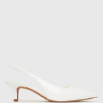 PRE-ORDER GINGER Slingback Kitten Heel Pumps