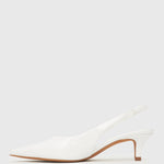 PRE-ORDER GINGER Slingback Kitten Heel Pumps