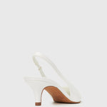 PRE-ORDER GINGER Slingback Kitten Heel Pumps