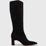 CHARISMA Kitten Heel Knee High Boots