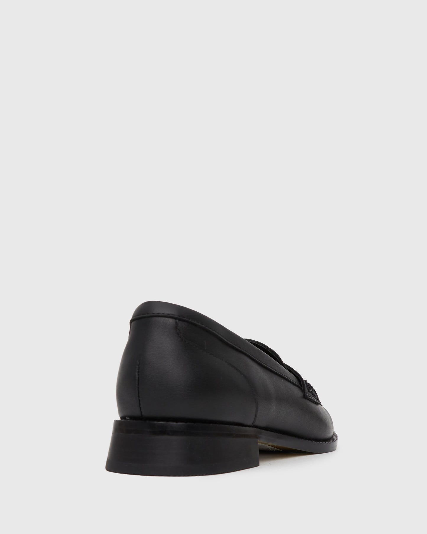 CASSIE Leather Penny Loafers