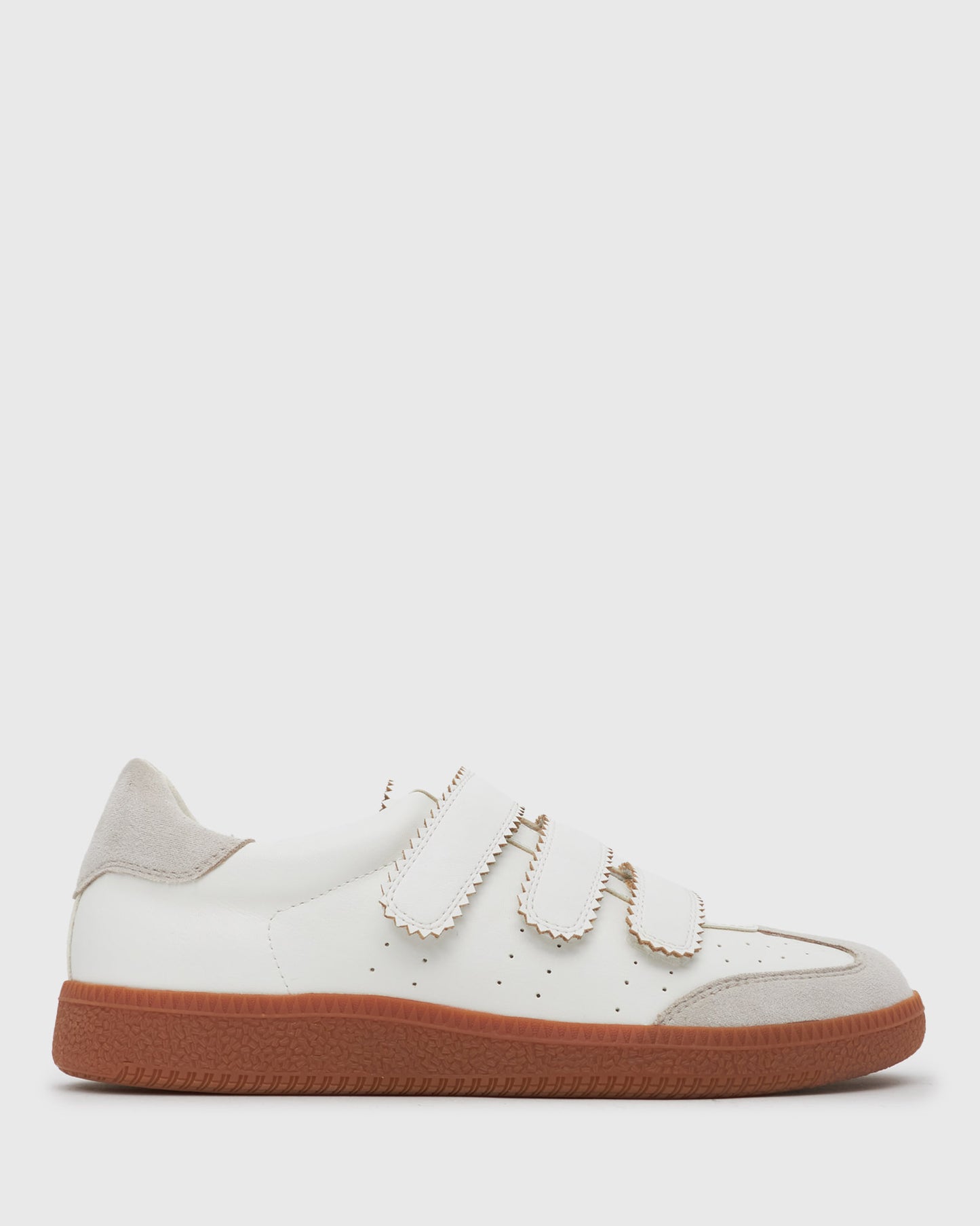 Wider Fit BUTTERCUP Low-Top Velcro Sneakers