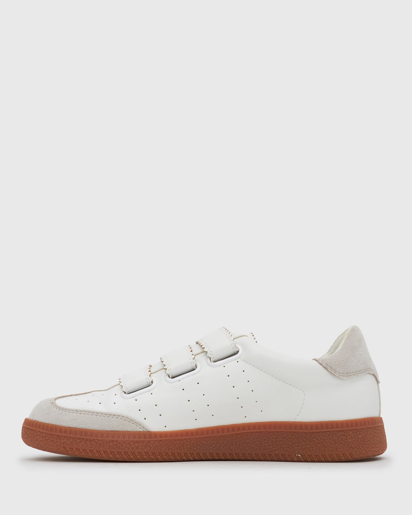 Wider Fit BUTTERCUP Low-Top Velcro Sneakers