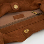 PRE-ORDER FABLE Suede Leather Tote Bag