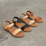 Wider Fit ATLANTA Vegan Flat Sandals