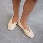 LOTUS Woven Ballet Flats