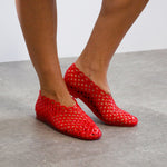 PRE-ORDER GROVE Jelly Mesh Ballet Flats