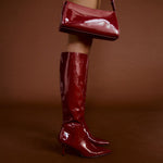 PRE-ORDER ZENA Stiletto Knee High Boots