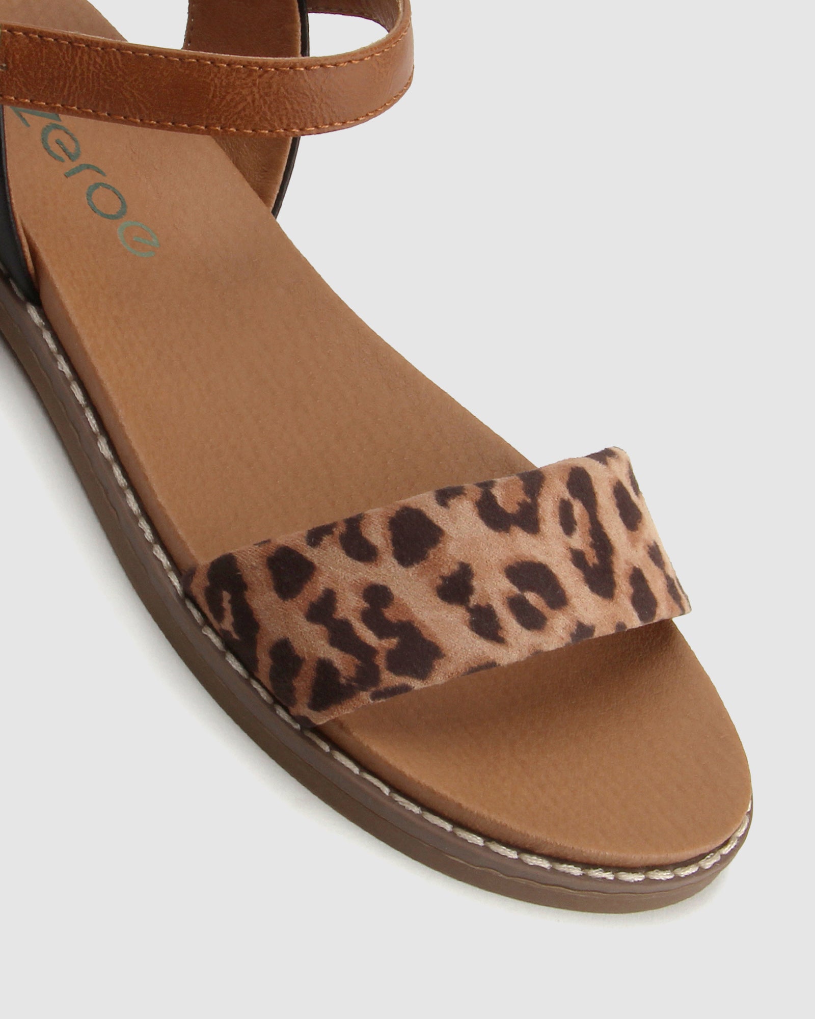 Wide fit hot sale leopard sandals