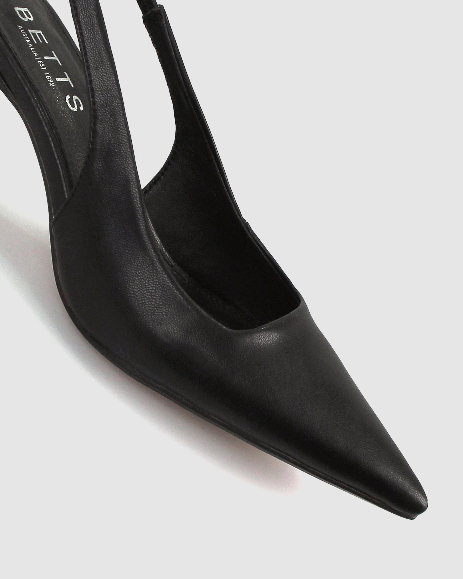 Black slingback outlet stilettos