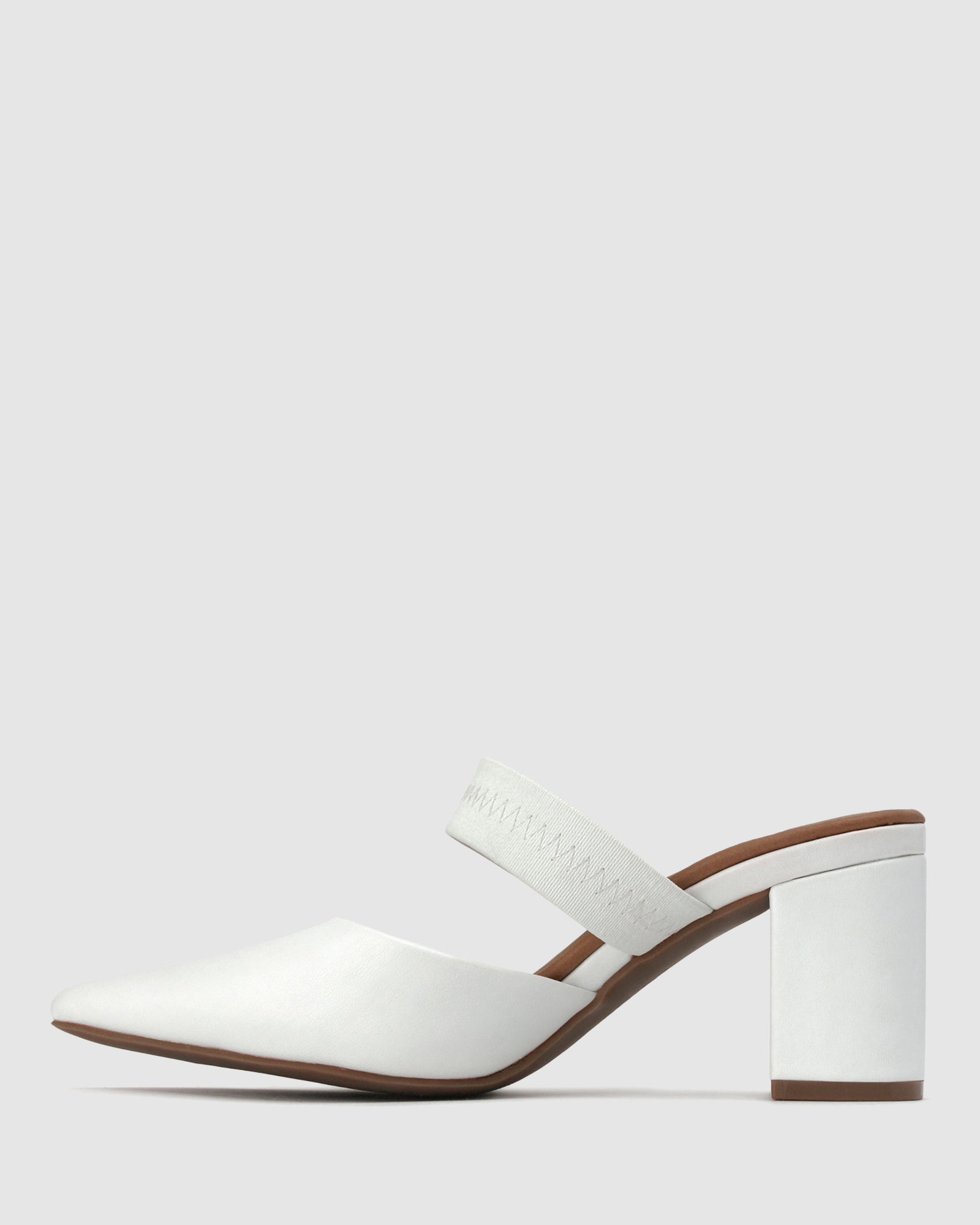 Halogen on sale white mules