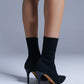 CHANNING Stiletto Sock Boots